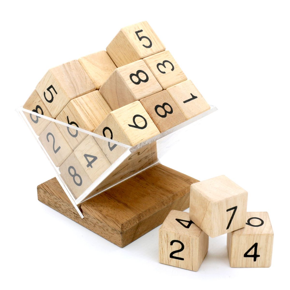 Sudoku kube i tre IQ-nøtt
