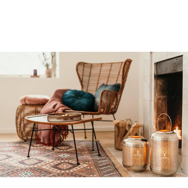 Hovedbilde Lykt gull 32,5cm FanniK