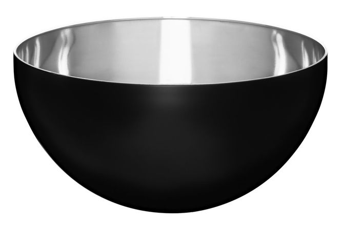 Hovedbilde Bolle i rustfritt stål sort 24 cm