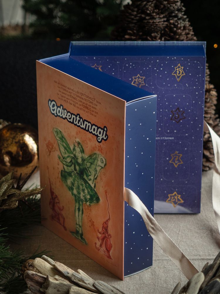 Julekalender 2026 Bjørg adventsmagi godsaker/ oppmuntrende sitat