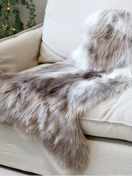 Hovedbilde Imitert skinn fra Chic Antique - 90 cm