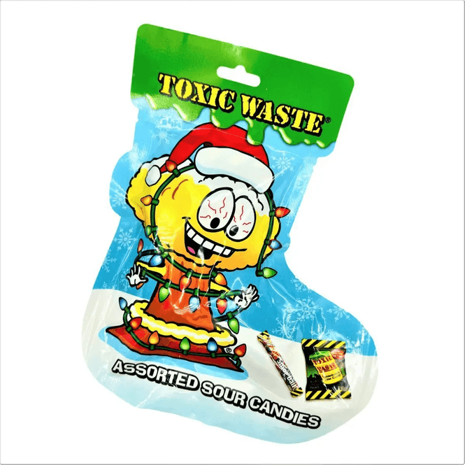 Hovedbilde Toxic Waste julestrømpe 70g