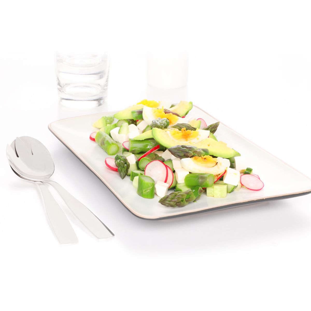 Salatbestikk 2 deler stål