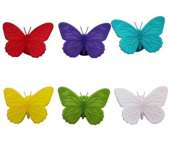 Hovedbilde Glassmarkør sommerfugl 6 stk