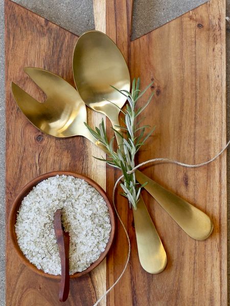 Hovedbilde Nordique Salatbestikk fra Chique Antique - gull