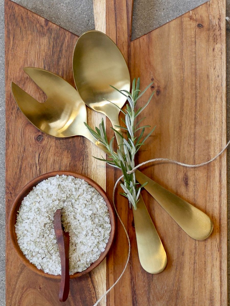 Nordique Salatbestikk fra Chique Antique - gull