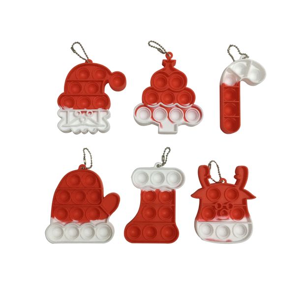 Hovedbilde Pop It Fidget Julesett 6 deler