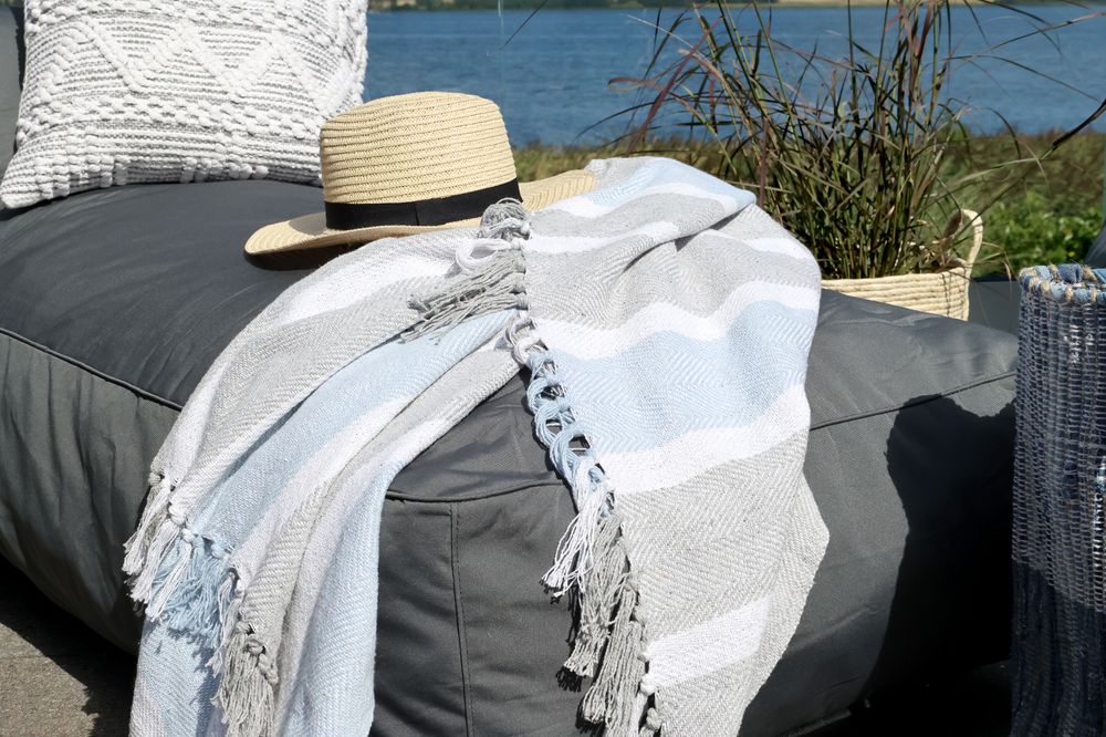 Lounge Daybed til utendørsbruk - Grå