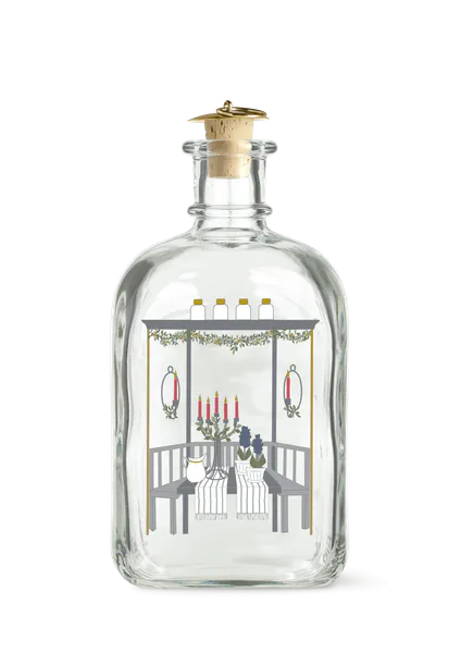 Hovedbilde Juleflaske 73 cl fra Holmegaard Christmas 2024