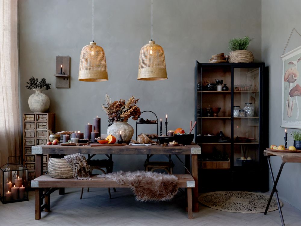 Grimaud trebord 200 cm lengde fra Chic Antique