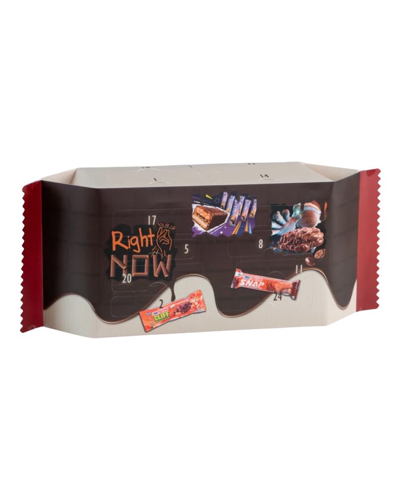 Mr Bite Sjokoladebarer julekalender - 940 g