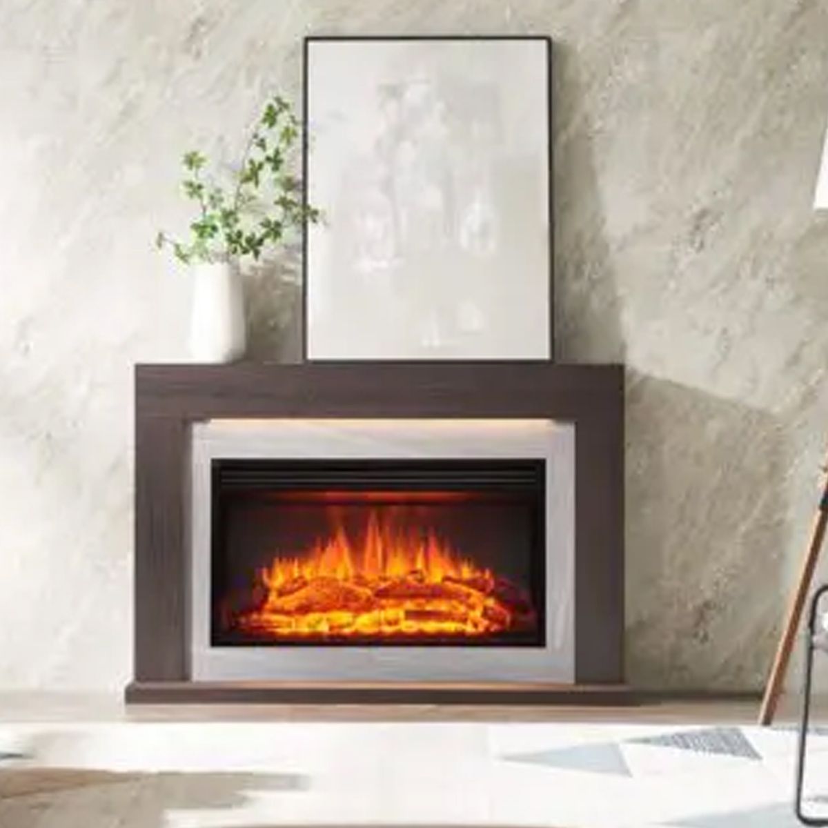 Kamin elektrisk peis - 2000 watt