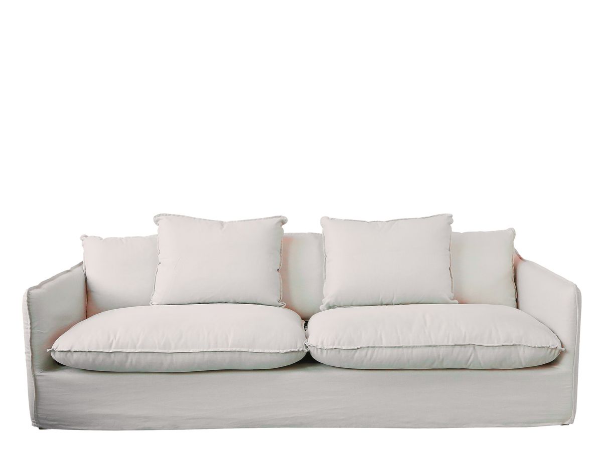 Malo Sofa i lin med 5 puter fra Chic Antique 