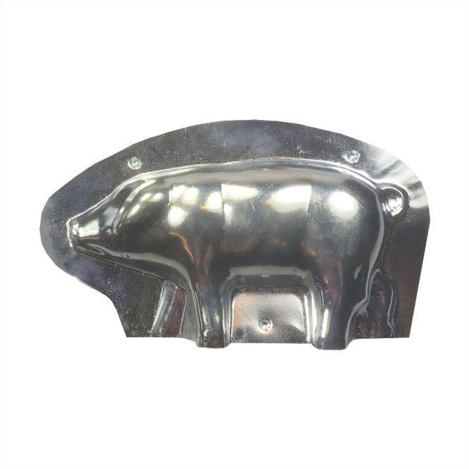 Hovedbilde Marsipangris metallform Nostalgi - 13 cm 