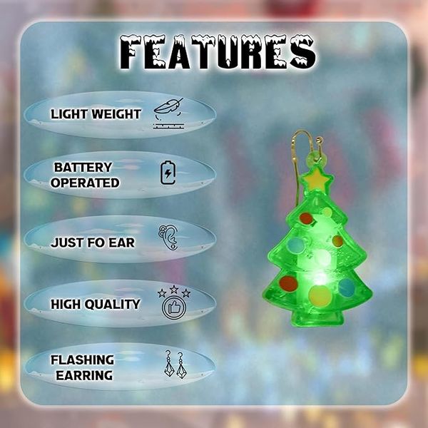 Hovedbilde Ørepynt lysende juletre