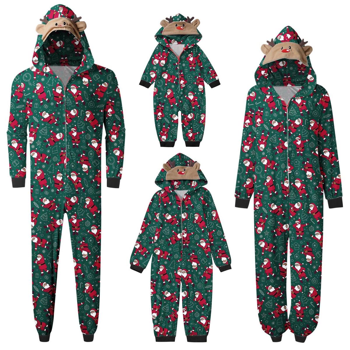 Julepyjamas jumpsuit Nisse barn - Match hele familien
