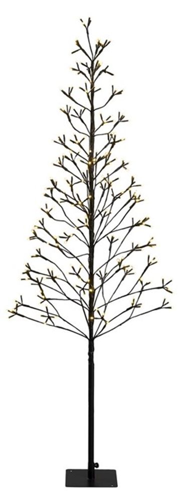 Dekorativt led juletre - 150 cm - Med 280 ledlys