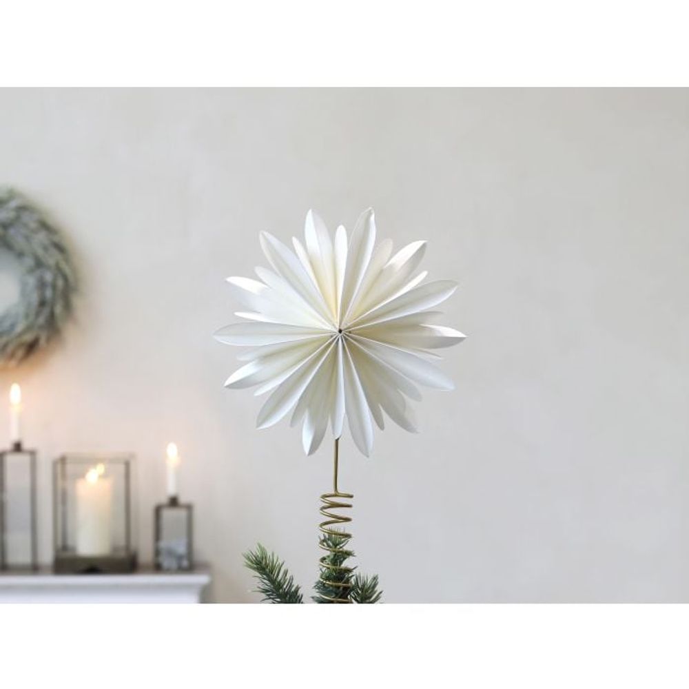 Juletrestjerne i papir fra Chic Antique