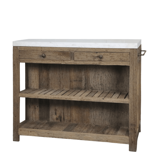 Hovedbilde Grimaud Anrettings bord med marmorplate fra Chic Antique