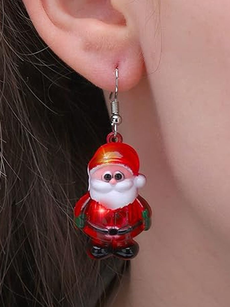 Ørepynt lysende julenisser