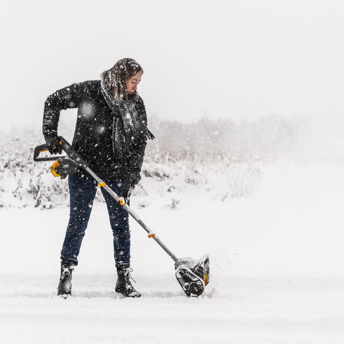 Elektrisk snøfreser fra Texas STX2000 inkl Batteri og Lader