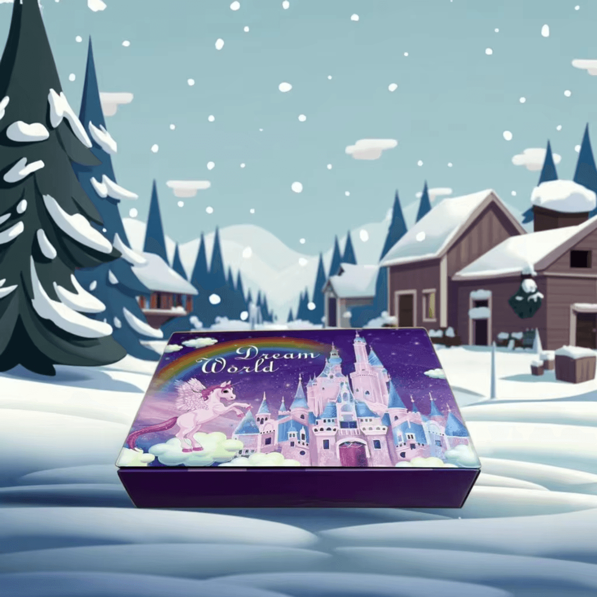 Julekalender til barn fylt med enhjørning accessories
