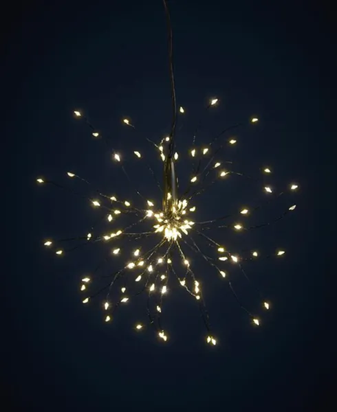 Hovedbilde Flott lysdekorasjon med 120 lysdioder - Inne og ute bruk