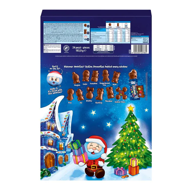 Hovedbilde Smarties Julekalender 194 g