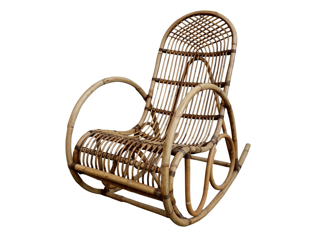 Lekker fransk gyngestol i rotting fra Chic Antique