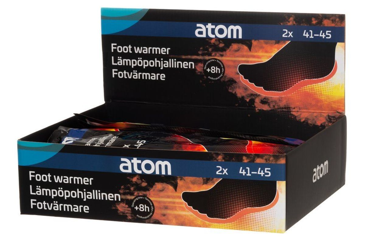 Fotvarmer / varmesåler str 41-45 - Varme føtter i 8 timer