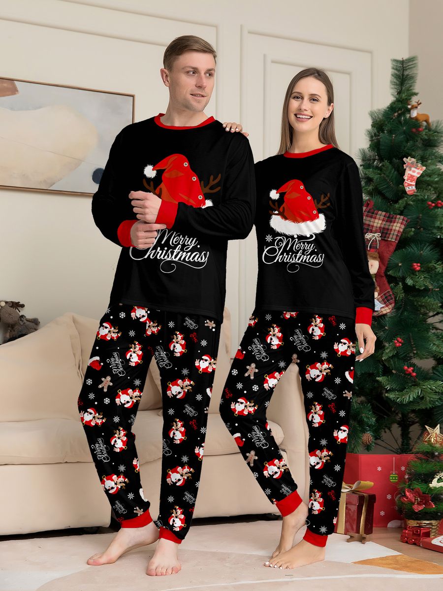 Julepyjamas ´Nisselue´ til dame - Match hele familien