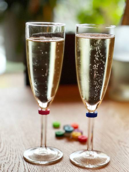 Hovedbilde Glassmarkør runding 12 stk