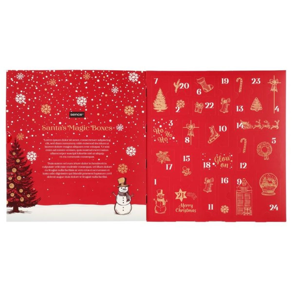 Adventkalender dame The Christmas List
