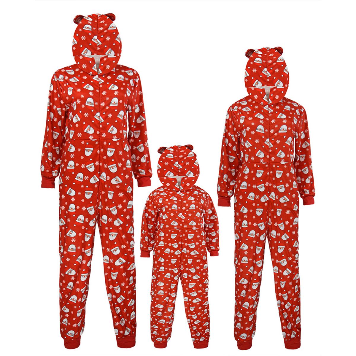 Julepyjamas jumpsuit Nisse til barn - Match hele familien