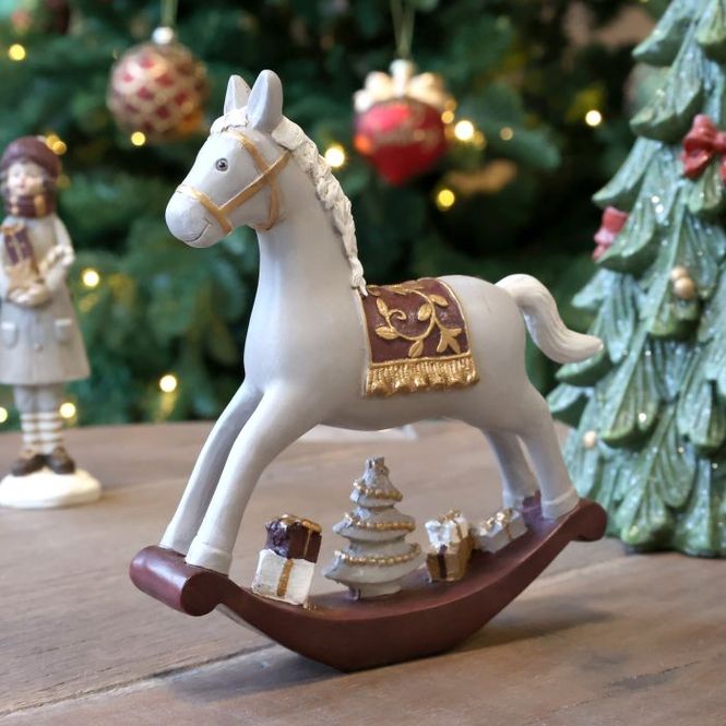 Hovedbilde Noël gyngehest med gaver fra Chic Antique